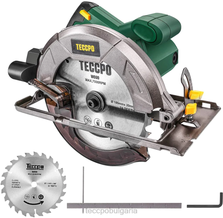 624Z27 TECCPO 1200w циркуляр дървообработване