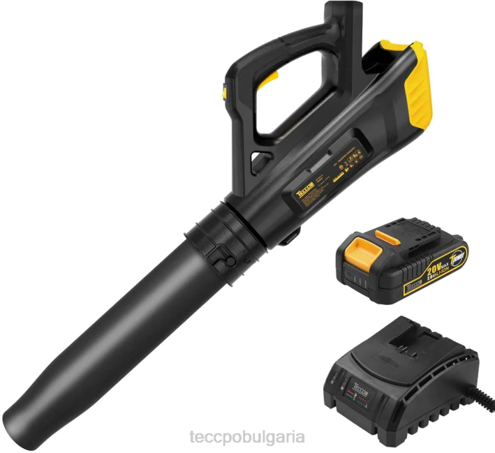 624Z55 TECCPO акумулаторна духалка за листа 20v грижи за градината