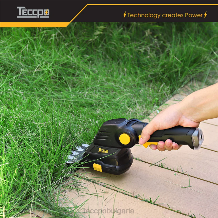 624Z57 TECCPO акумулаторна ножица за трева грижи за градината