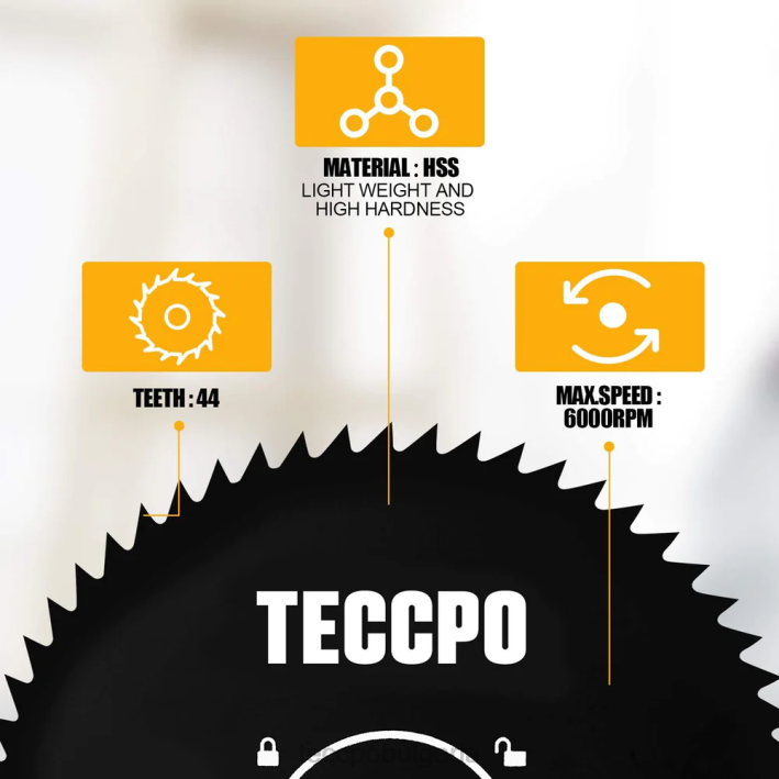 624Z32 TECCPO циркулярен трион аксесоари