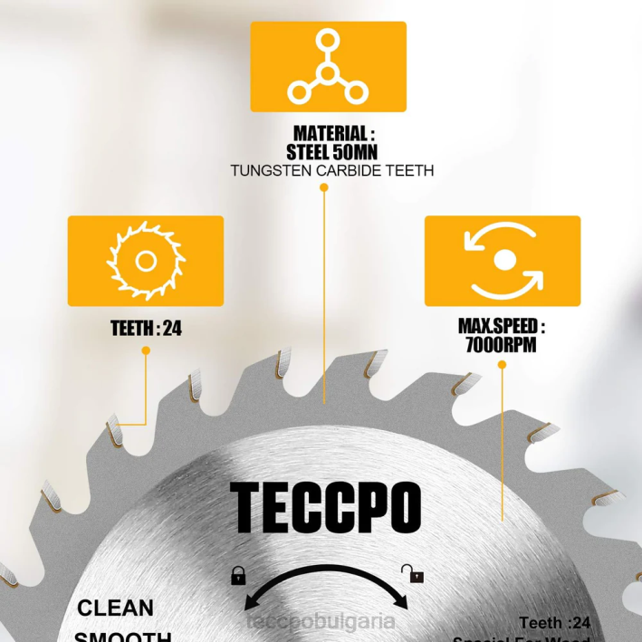 624Z32 TECCPO циркулярен трион аксесоари