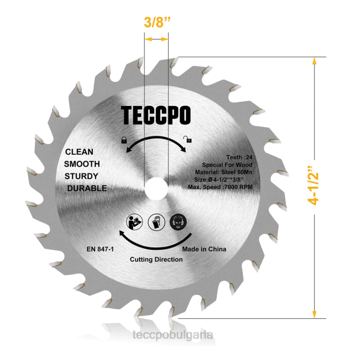 624Z32 TECCPO циркулярен трион аксесоари