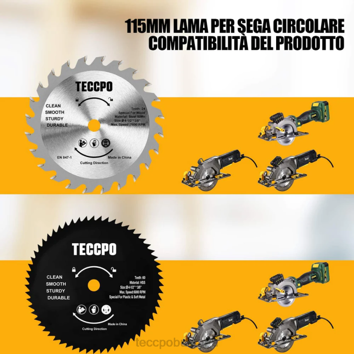 624Z32 TECCPO циркулярен трион аксесоари