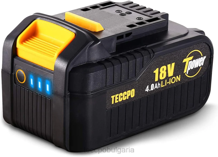 624Z67 TECCPO 20/18v максимум 4,0 ah литиево-йонна батерия с голям капацитет аксесоари